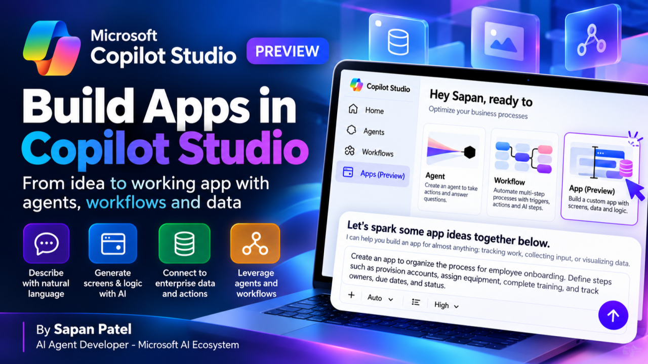 From Prompt to Business Application: Microsoft Copilot Studio Introduces Apps