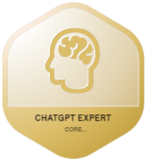 ChatGPT Expert Badge - All Levels Achieved